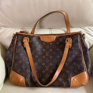 Louis Vuitton Dark Brown Monogram Shoulder Bag